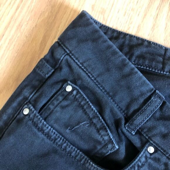 Fabiana Filippi Skinny Black-Gray Jeans Silver Line Pockets - Picture 3 of 11